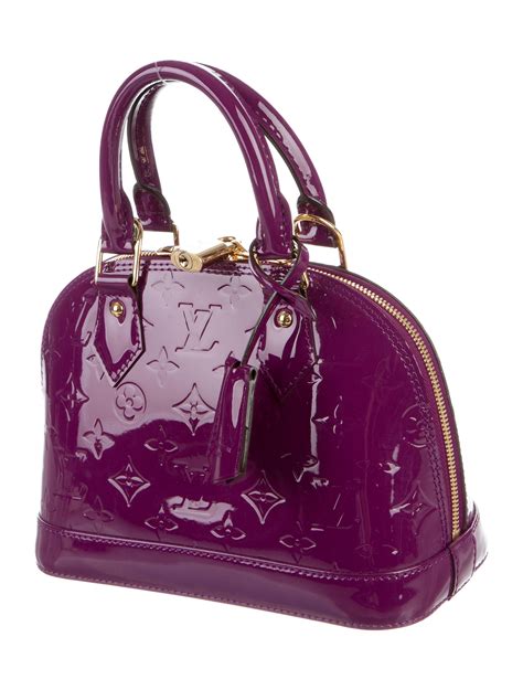 alma bb louis vuitton vernis|louis vuitton alma bb vintage.